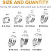 60/100pcs Hose Clips Pipe Clamps Stainless Steel Hoop Clamp Hose Clamp Stainless Steel Set Automotive Pipes Clip Fixed Tool