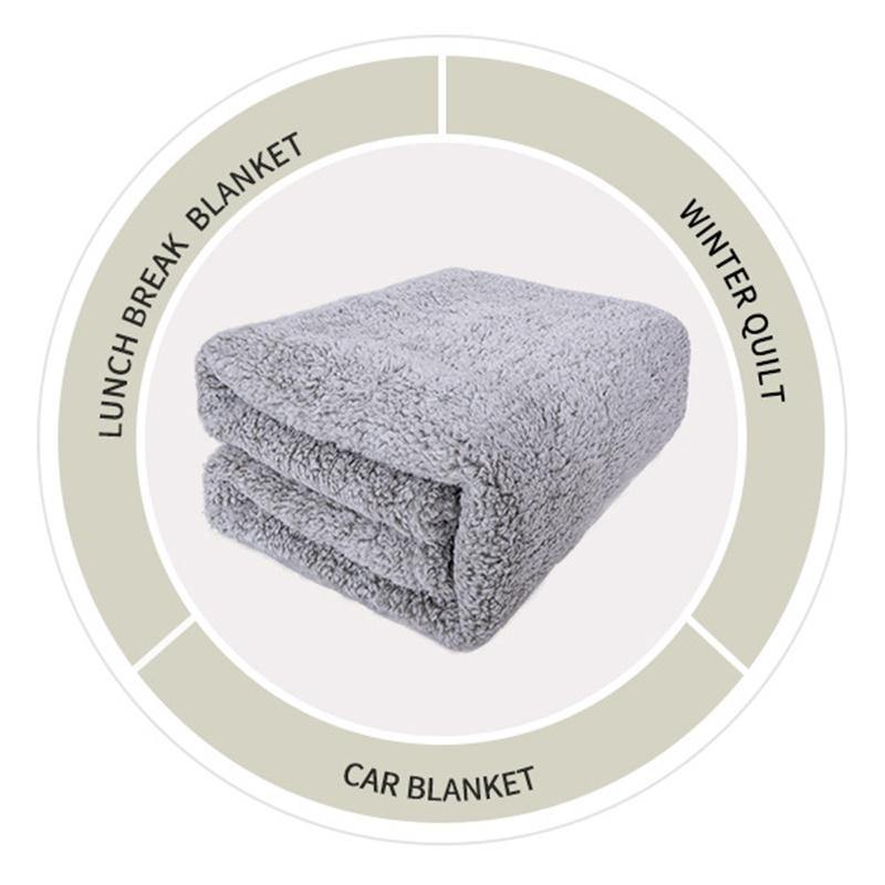 Shaggy Blanket Faux Fur Throw Blanket Bed Sofa Chair Super Soft Blanket Home Decor