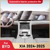 For BYD XIA 2025 Panel Dashboard Navigation Automotive Interior Protective Film TPU Anti-Scratch Sticker Protect