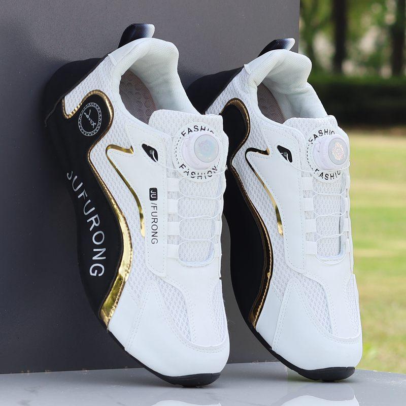 Spring and Autumn Waterproof Shoes Leather Trendy Shoes Versatile Trend Casual Fashion Sports Shoes 2024 Lightweight Soft Sole