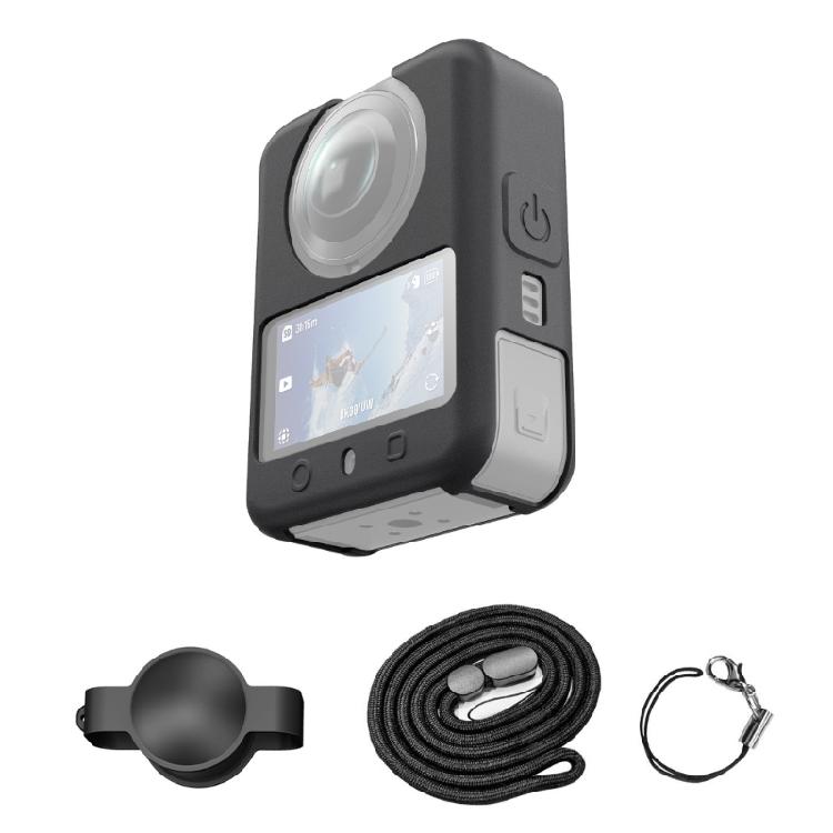 Silicone Protective Case for 360 Panoramic Sports Camera Dustproof Protective Cover Lens Cover Protective Sleeve