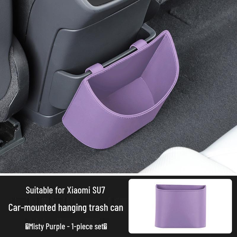 Xiaomi SU7 Car Trash Can & Multifunctional Storage Bin for Interior Decor