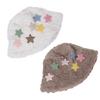 Star Pattern Bucket Hat Breathable Plush Short Brim Bucket Cap Womens Basin Hat