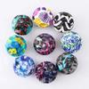 1PCS Moon shaped porous elastic ball for children indoor and outdoor decompression super elastic ball fun children's gift reward