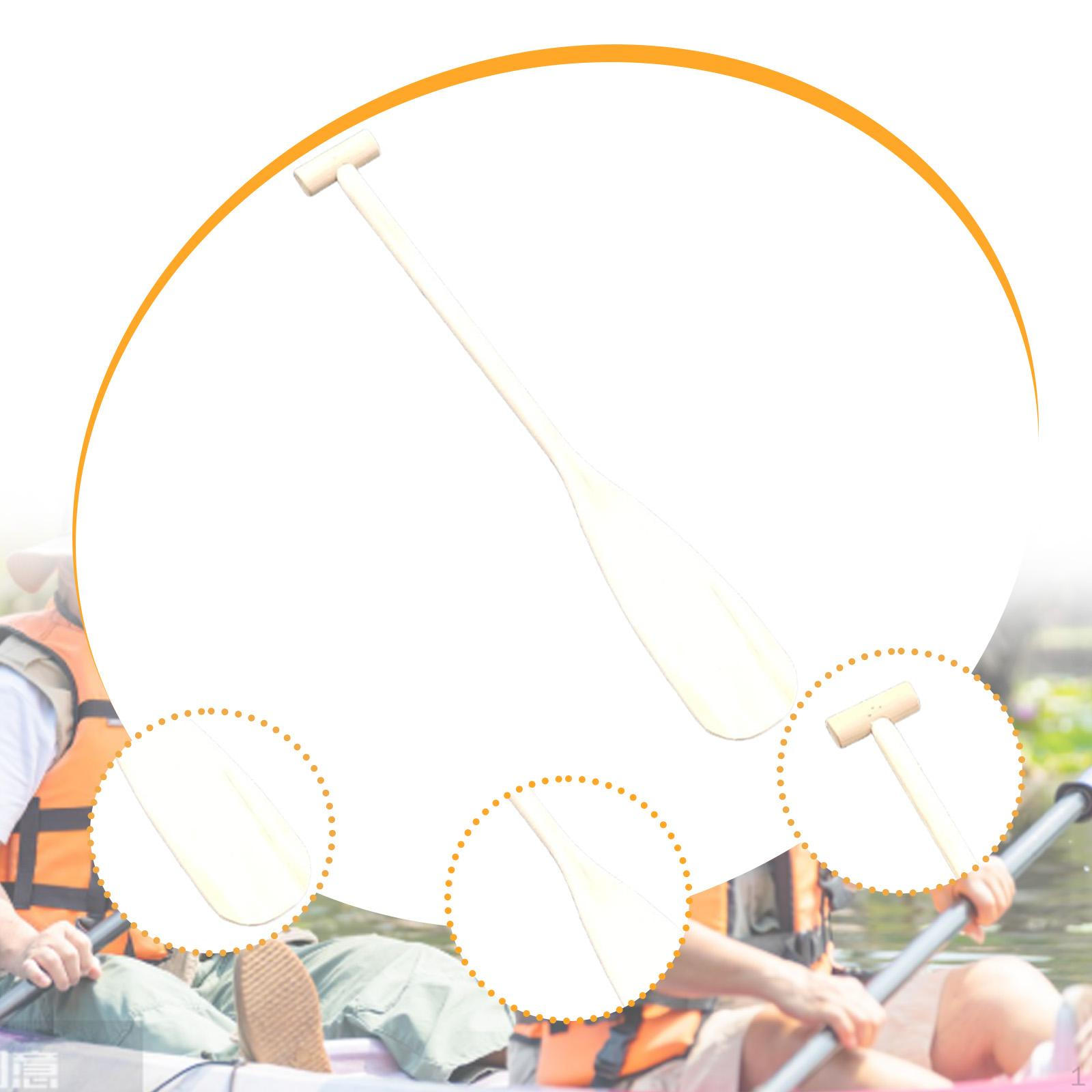 

Деревянная лодка-каноэ с веслом Гребля на каноэ Лодка своими руками Водные виды спорта Портативный каякинг Эргономичная рукоятка Round Tail