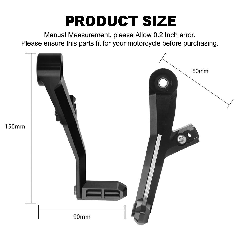 För BMW R1300GS GS1300 R 1300 GS R1300 R 1300GS 2025 2025 Motorcykel CNC Aluminium Växelväljare Växelpedal Spak Tillbehör