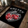 1Pc Dices Print Rug - Home Decoration Carpet For Living Room Bedroom Flooring Computer Chair Area Rug