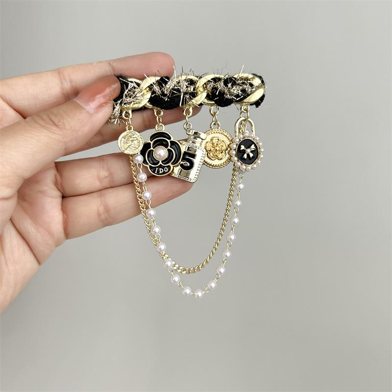 Camellia  Pearl Flower Brooches For Women'S Clothing Brooch Gift For Girl Friend Accessories For Jewelry