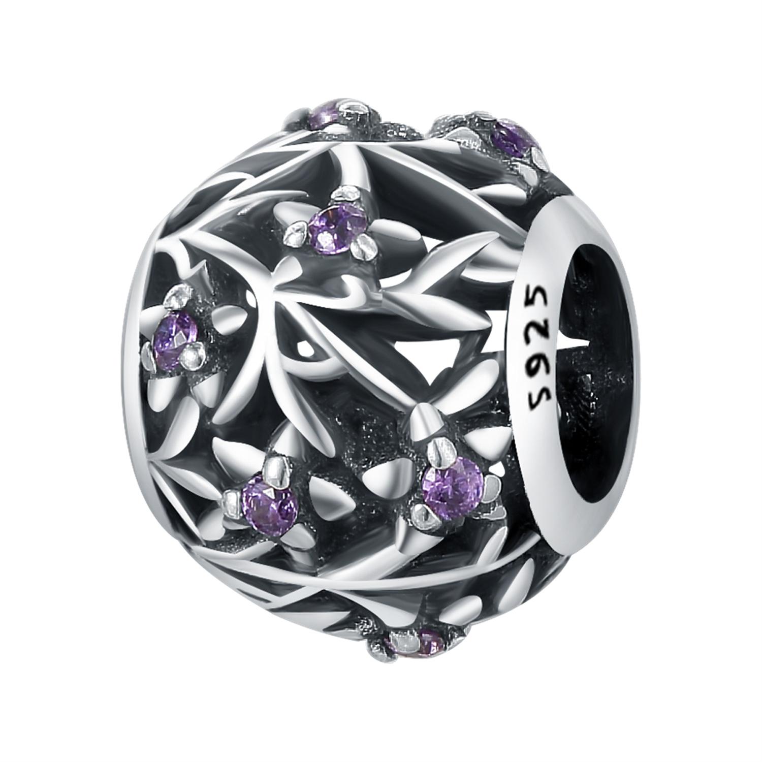 

Copper Daisy Sakura Flower Plant Series Charm Bead Fits Genuine Wear Bracelet DoItYourself Jewellery Accessories