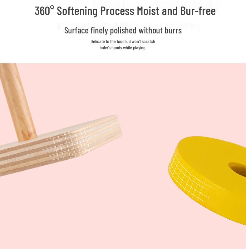 Montessori Geometric Shape Matching Blocks: Educational Early Learning Toy Set for Babies and Toddlers.