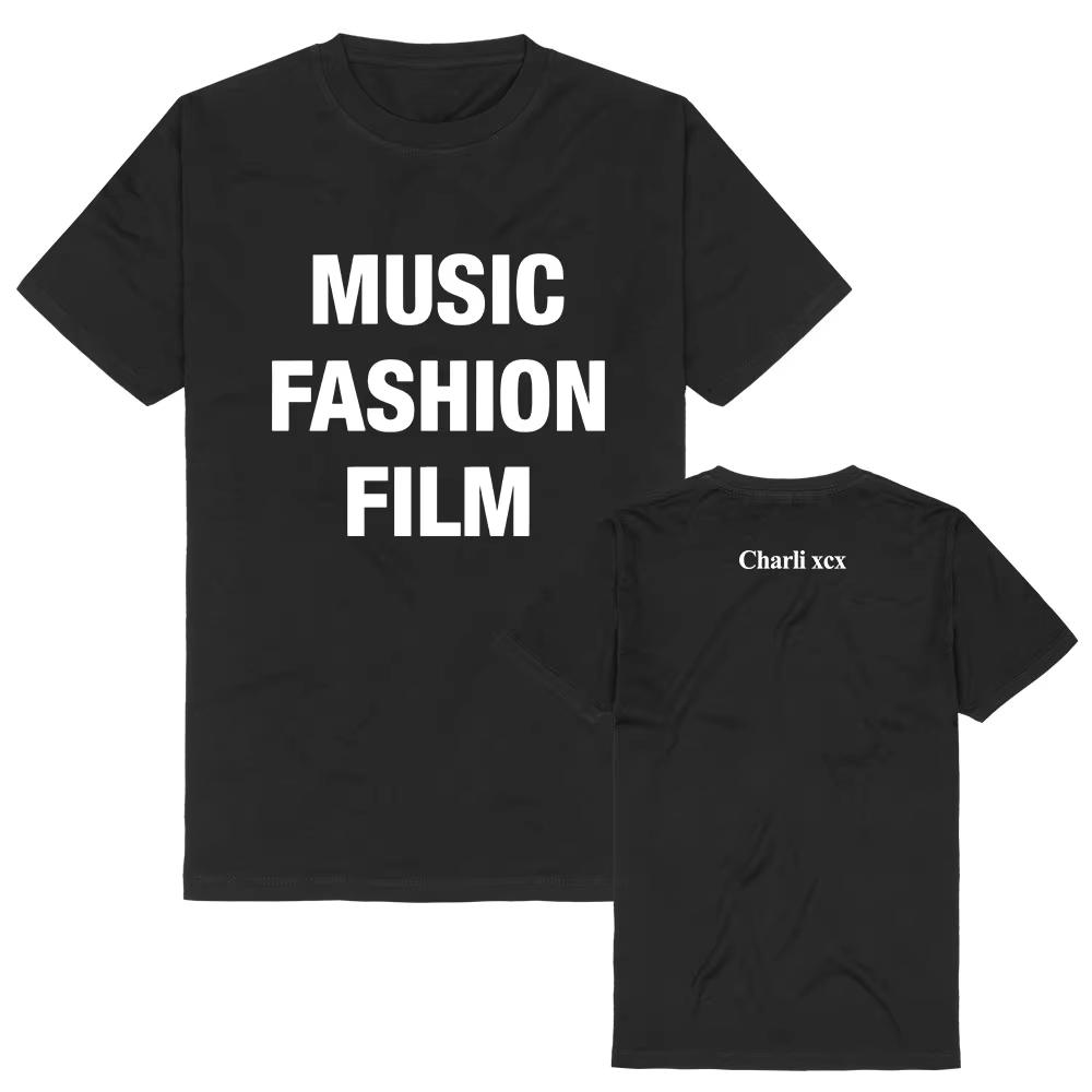 Cotton Summer O-neck Music, Fashion, Film Album Graphic Merch CHARLI XCX Design Printing T-shirt Hip Hop Streetwear Top
