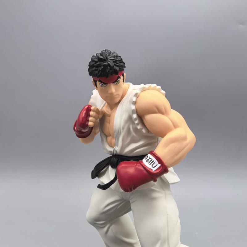 Figura de Ação Ken Masters Hoshi Ryu de Anime Brinquedos de PVC Adoráveis Bonecos de Atividade Street Fighter Decoração de Quarto Presente de Aniversário Projetado Para Meninos