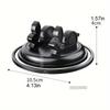 Rotatable Car Phone Holder 360°/120° Dashboard Bracket Smart Phone Support Mount Anti Slip Stand Mount Bracket Adhesive Silicone