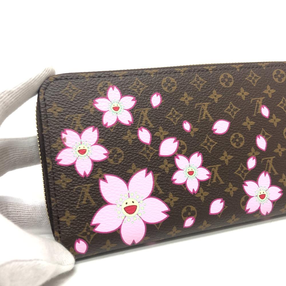 Louis Vuitton M13433 Murakami Takashi Monogram Zippy Wallet Cherry Blossom