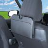 Seiwa WA145 Car Supplies, Rear Seat Table, Rear Tray with Smartphone Pocket, Portrait Possible,