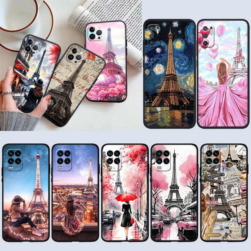 IK52 Paris Eiffel tower New High-End Shell Phone Case for OPPO A3 Pro A72 A74 A76 A77 A77S A78 A79 A94 A95 A18 A40M A58