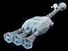 PLATZ Moebius Model 2001: A Space Odyssey Discovery 1/144 Scale Plastic Model MOE2001-3 (Spaceship)