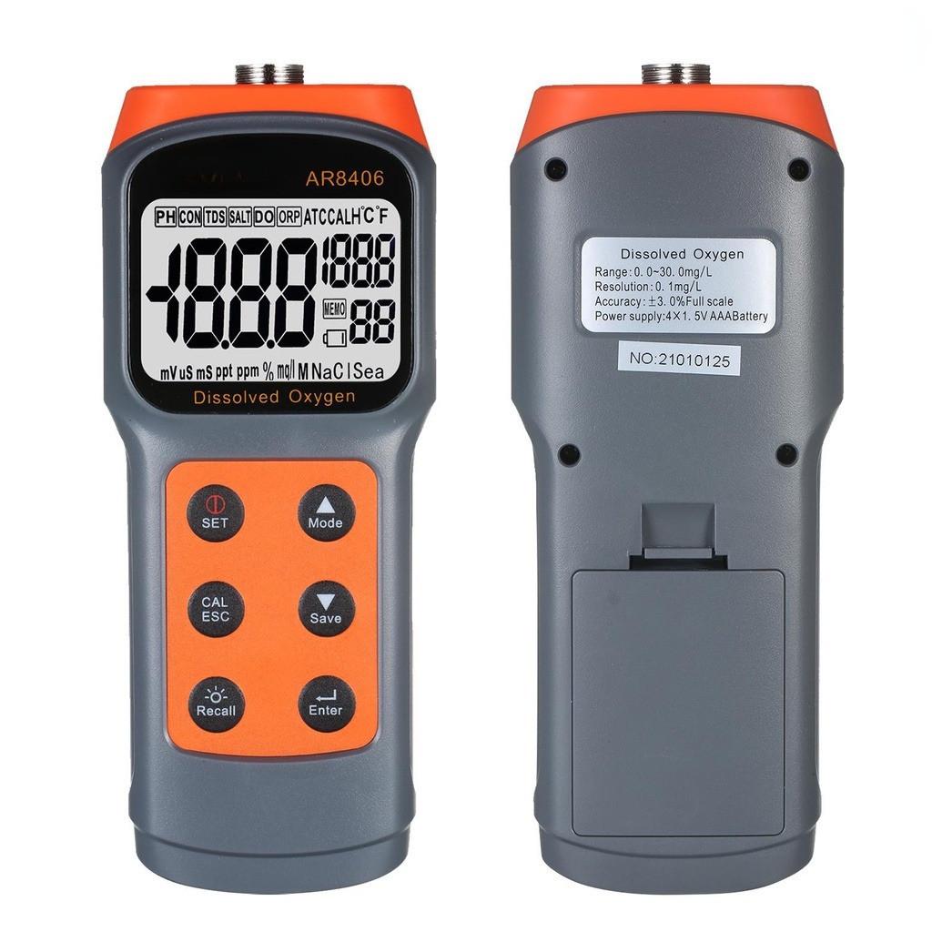 Dissolved Oxygen Analyzer Smart Digital Dissolved Oxygen Detector Portable Dissolved Oxygen Meter Water Quality Tester