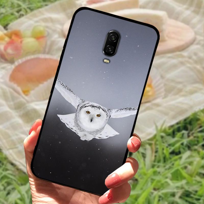 For Oneplus 6T Case Silicone Soft TPU Phone Cover For One Plus 6 6T Case Bumper For Oneplus 6 6 T Capa Mabrle Fashion Coques