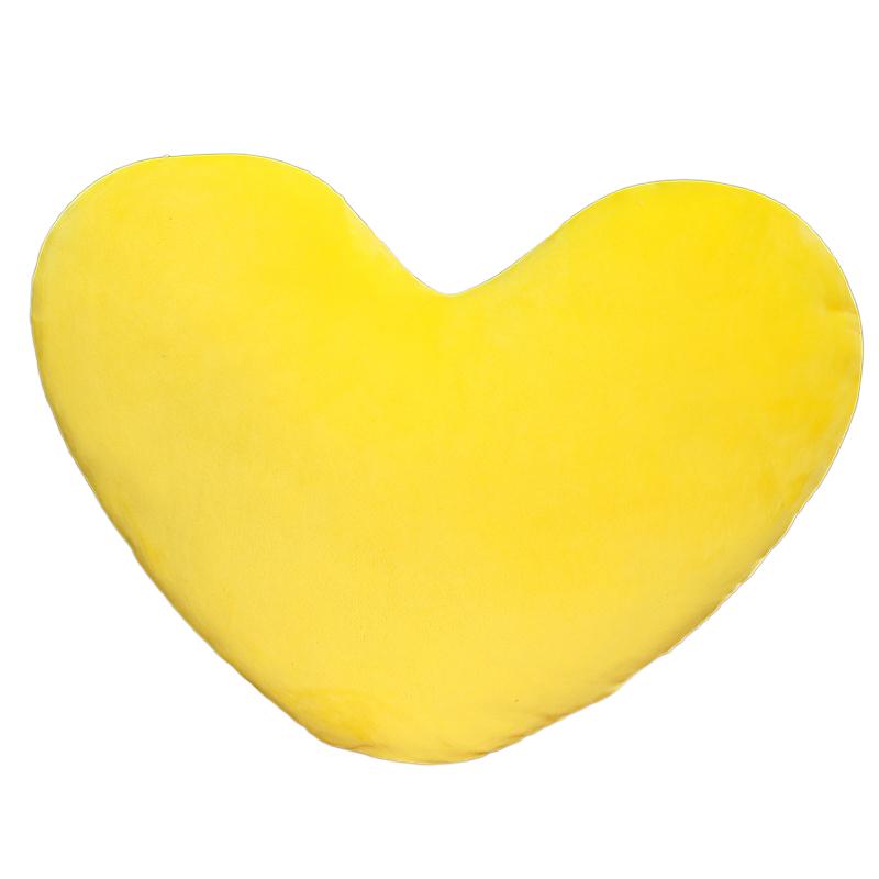 49cm Zoet Pluche Hart Kussen Gevuld Zeg Lief Kleurrijk Pluche Sofa Stoel Decoratie Vriendin Cadeau