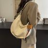 Autumn 2025 New Fashion Mori Dumpling Bag Simple Versatile Casual Crossbody Shoulder Bag