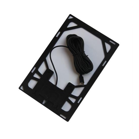 Panel słoneczny 6W 5V Przenośny Wysoka Wydajność Lekki Typ-C Zewnętrzna Lampa Ogrodowa Latarnia Kempingowa Kamera Bezpieczeństwa Płyta Ładowarki Słonecznej z Kablem 5M