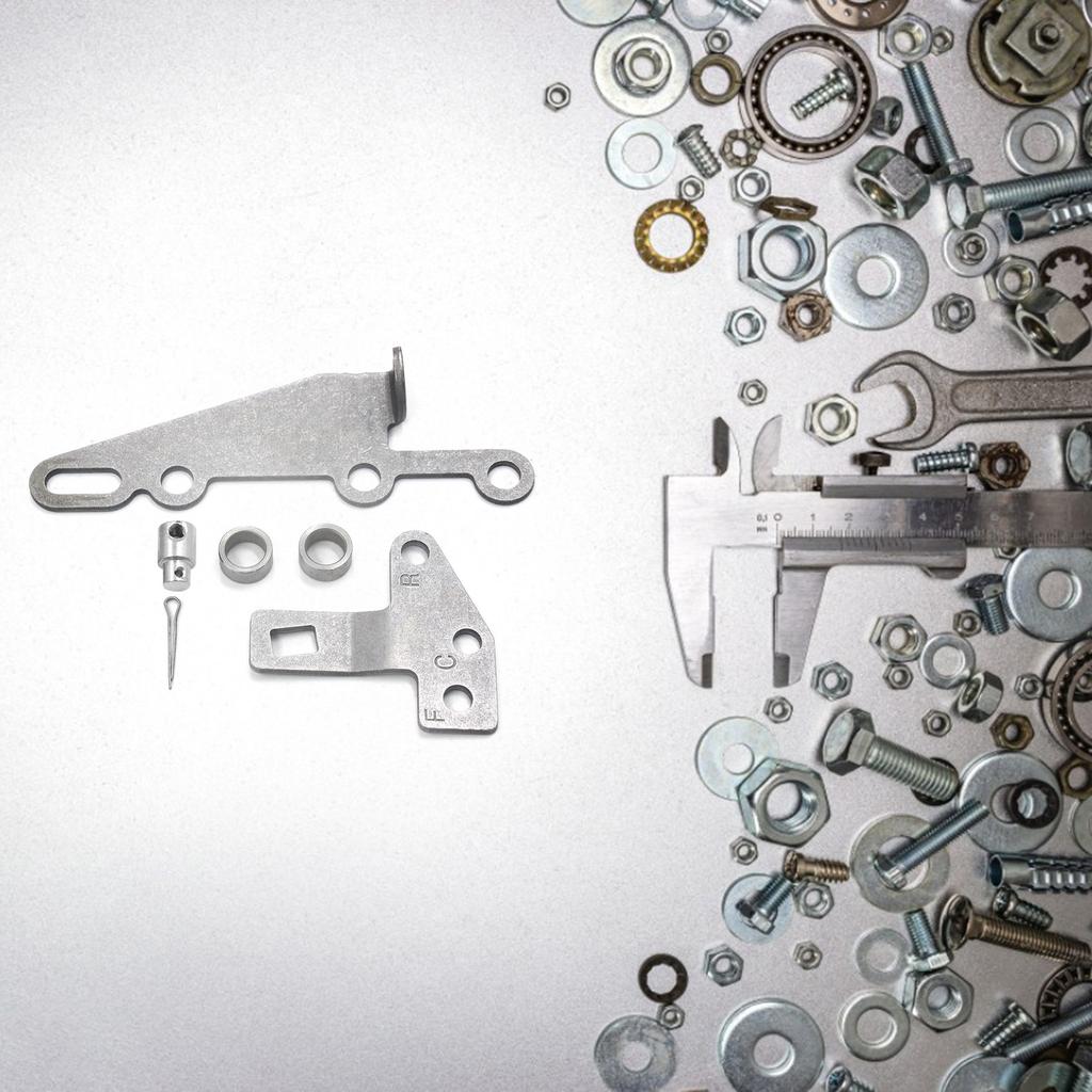 Bracket & Lever Kit Easy Installation Fits for TH400 TH350 TH250 200-4R 700R4 4L60 Transmissions Replaces 35498