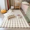 Anti-Rabbit Fur Bubble Fleece Rugs and Cushions for Sofa, Bedside, and Coffee Table