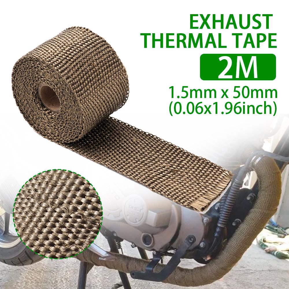 Car And motorcycle Exhaust Pipe Heat Insulation Modification High Temperature Resistant Insulation Fiber Cloth