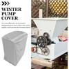 BESPORTBLE Woodchipper Shredder Mulcher Cover, Leaf Mulcher Cover Waterproof Oxford Cover Heavy-Duty Shredder Mulcher Cover for Garden Equipment