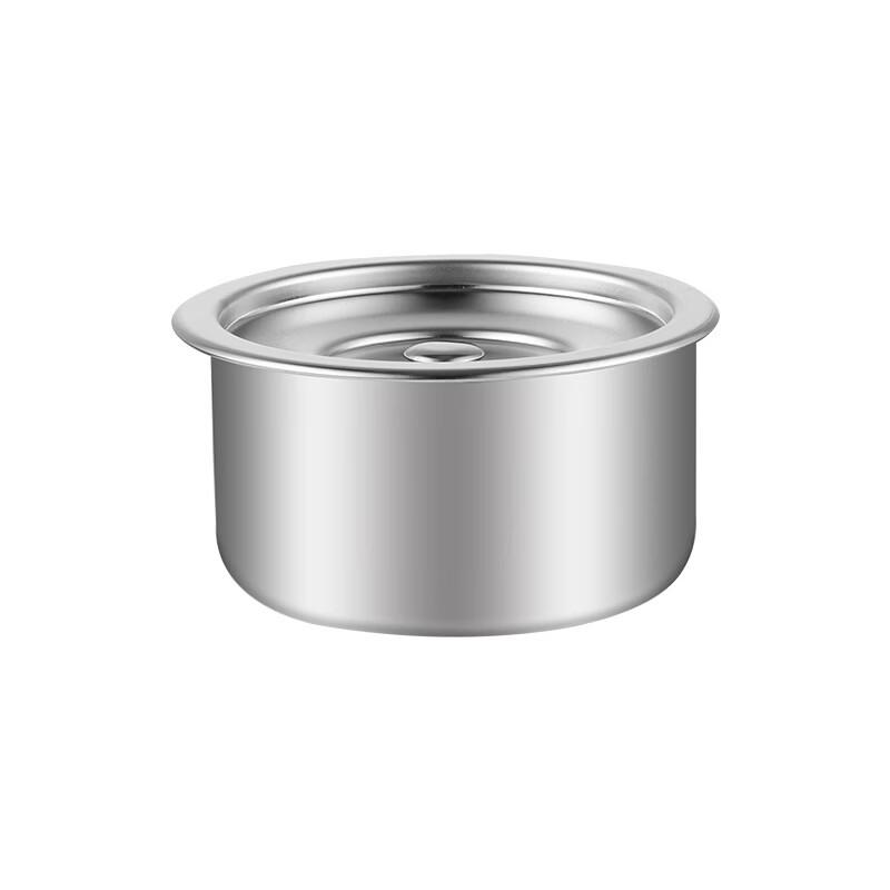 

3-Pack Round Stainless Steel Steamer Rack Set with Lid