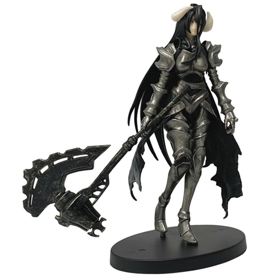 2pcs Anime Overlord Figure Albedo Party Dress Series Action Figure Figurine PVC Desktop Decoration Collection Model Toy Gift