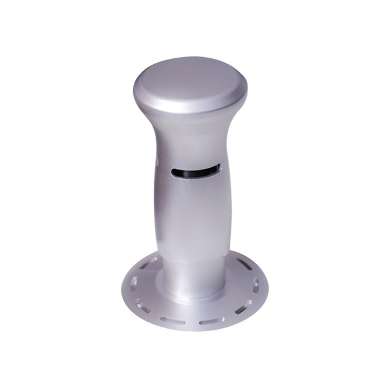 

Stainless Steel Coffee Press Tool for Italian Espresso Machines Ergonomic Handle Coffee Impact Force Tamper серебряный