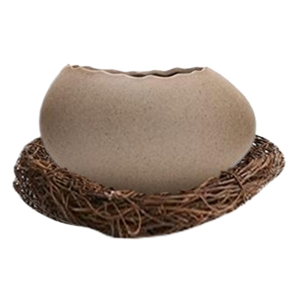 

Salad Bowl Rustic Serving Container Table Decor Steamed Egg Bowl Snack Dishes for Salad Soup Side Dishes Home Apartment