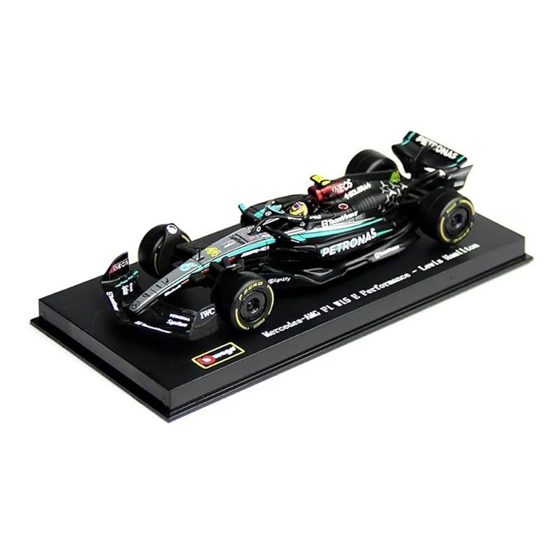 

brago 1/43 mercedes AMG F1 W15 E 2024#44 hamilton Bburago Lewis Hamilton signature series [product]