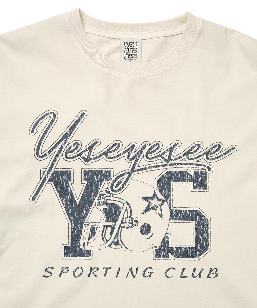 YESEYESEE Y.E.S Sporting Club Tee Natural