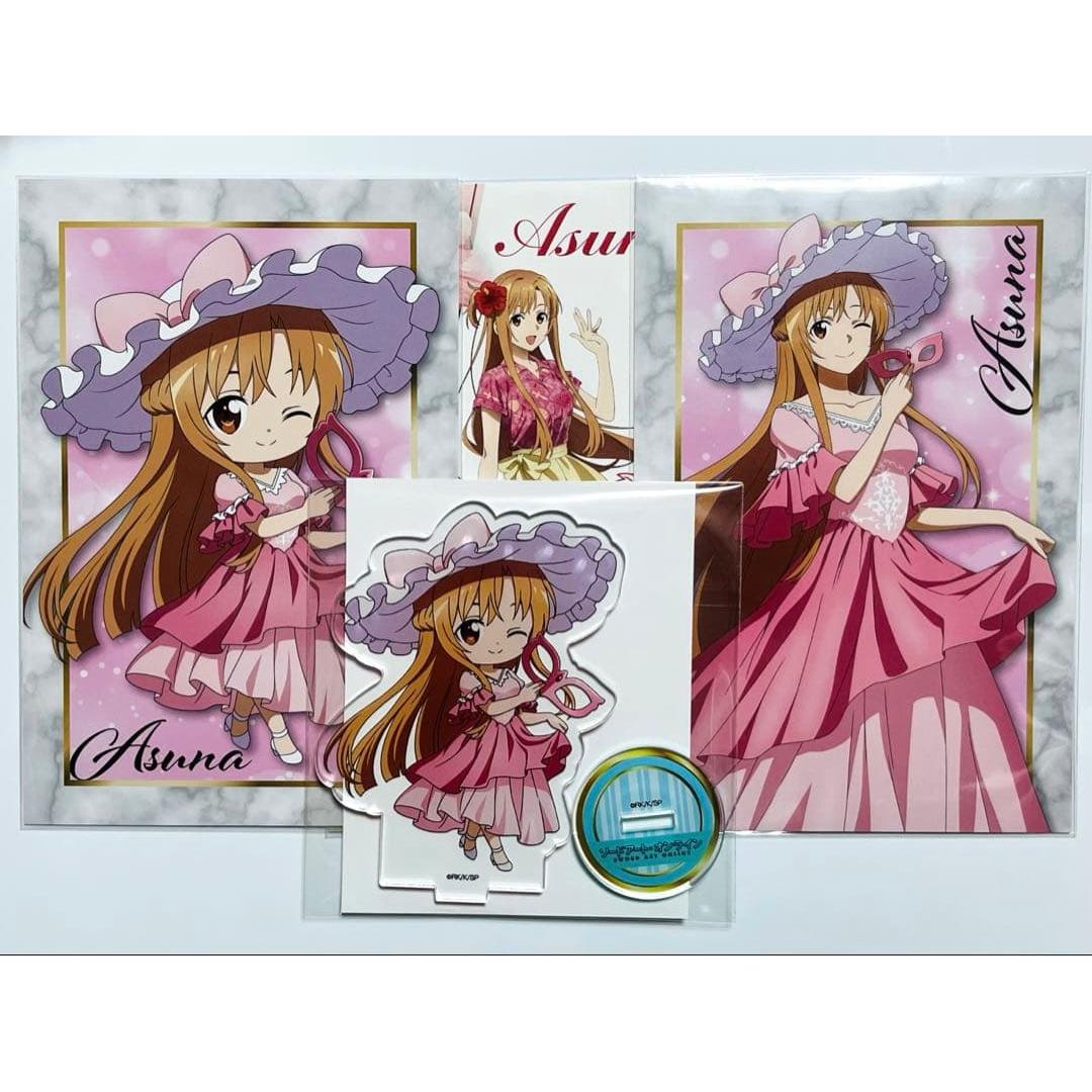 Sword Art Online Masquerade Acrylic Stand Postcard Asuna