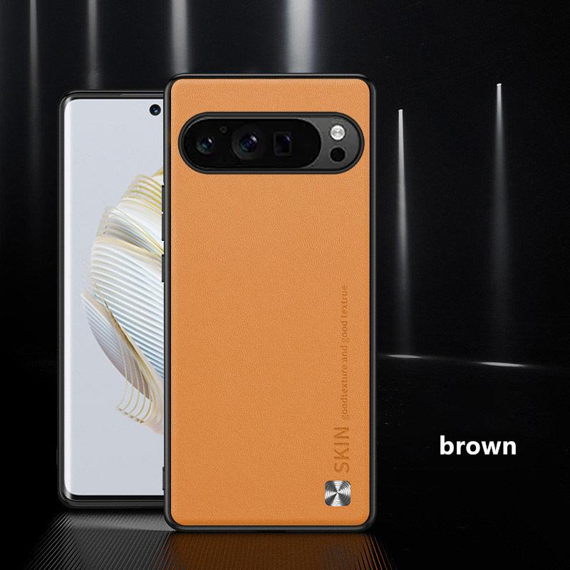 Simple Fashion Leather Phone Case For Google Pixel 6 6A 7 7A 7 Pro 8 8A 9 Pro XL 9A Shockproof Slim Back Cover For Pixel 9 Cases
