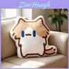 Cartoon Cat Stuffed Animal With Pp Cotton Filling For Lounge And Bedroom Use