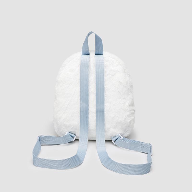 Puppy Dog Plush Backpack Cute Children Go Out Small Backpack Cartoon Mini Schoolbag Pain Bag Autumn And Winter Bag