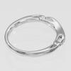 BVLGARI Incontro damore Ring Pt950Platinum/diamond #4.1(US Size) 2.85g Women Used
