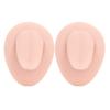 2pcs Silicone Tongue Model Lifelike Soft Human Tongue Model for Piercing Practice Display