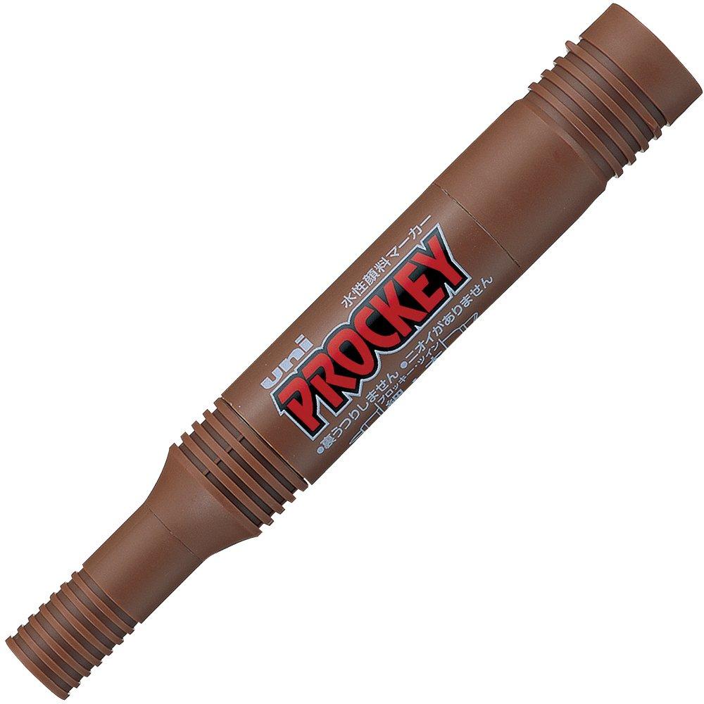 

Mitsubishi Pencil Pen Plocky Twin Brown 10 pieces Water-based PM150TR.21