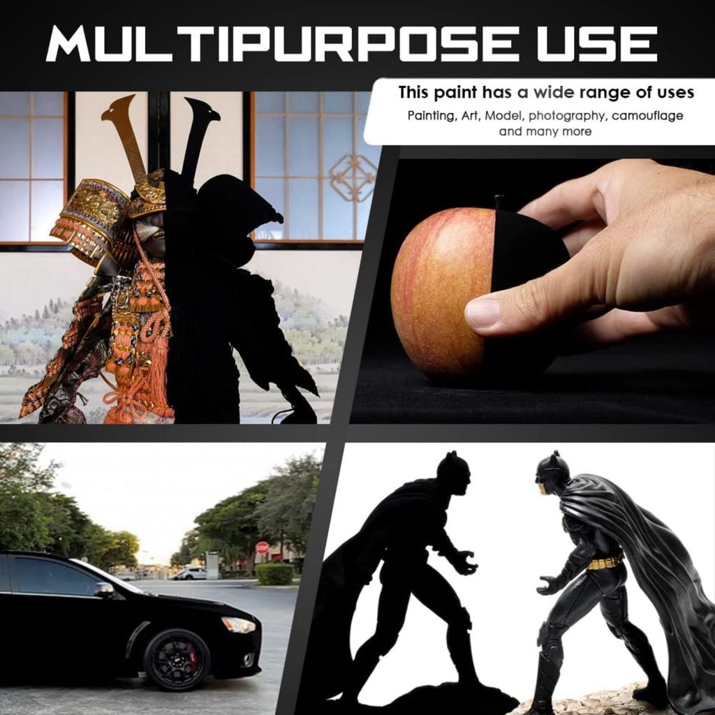 Koyo Orient Japan True Black Musou 100ml Spray Paint for Model Painting