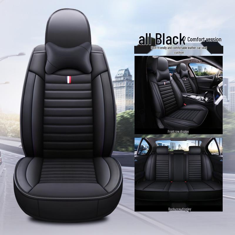 Universal Four Seasons Full Wrap Car Seat Cushion – Fashionable Cartoon Design