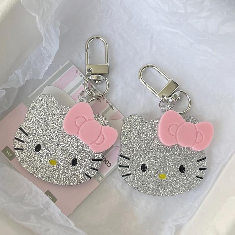 

Y2K Hello Kitty заколка для волос брелок заколка-уточка милая заколка для волос для девочек челка боковая заколка женский головной убор автомобильный брелок 1Pc Keychain