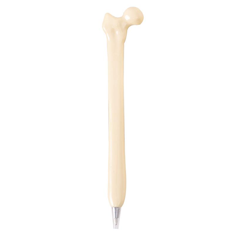 5Pcs/Collection Funny Lifelike Bone Shape Ballpoint Pen School Workplace Writing Supplies Gift Stationery Korean Station Practical Use