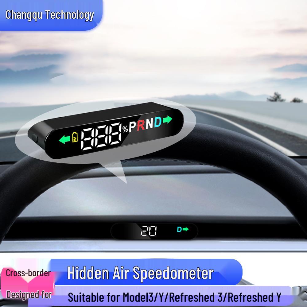 

Tesla Model 3/Y Refresh HD Smart Air Speedometer Display Left-hand drive