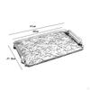 Elegant Rectangular Tray for Home Organization And Entertaining