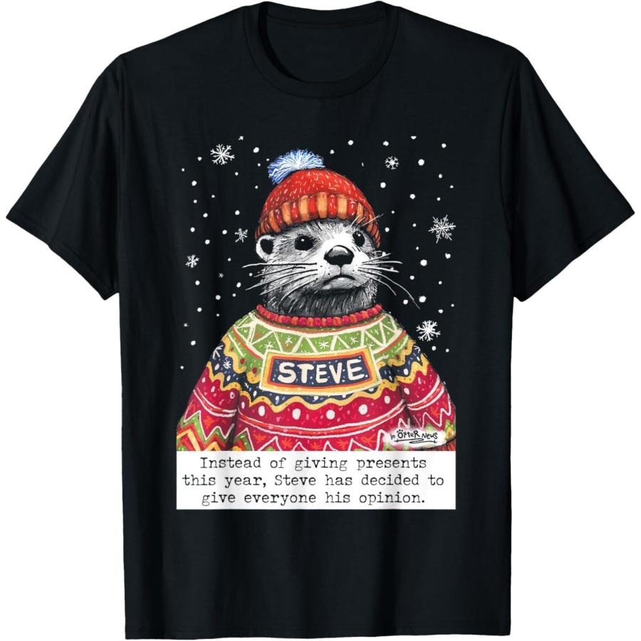 Steve Otter Instead Of Giving Presents This Year T-Shirt S